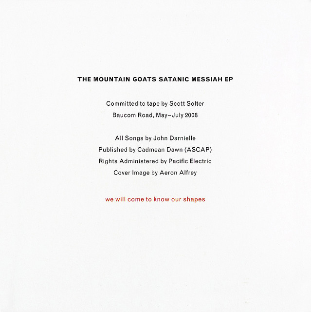 Back of Satanic Messiah